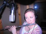 Caragh Nugent in the studio