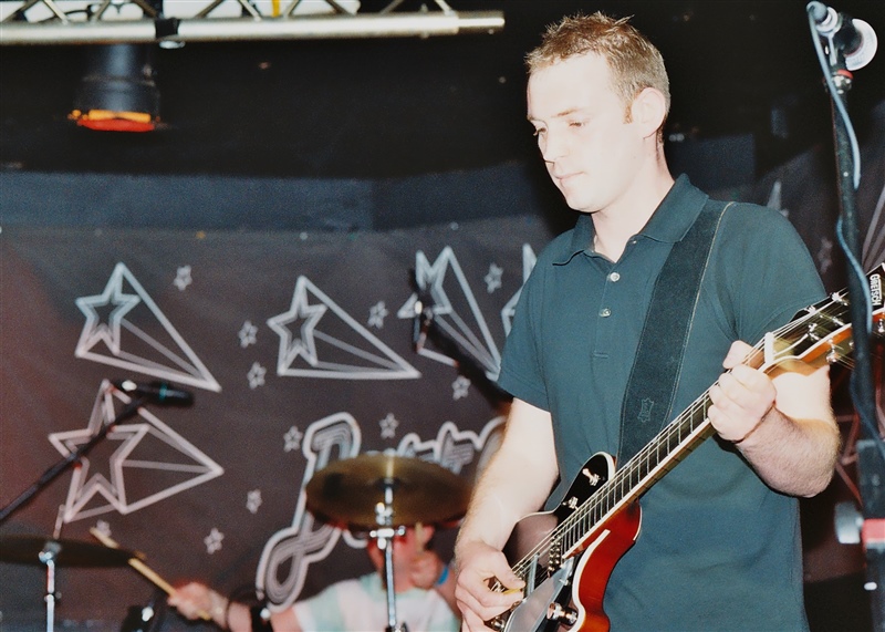 Live at Barrowlands 2, Glasgow on May 10, 2008. Photo by Bluesbunny.